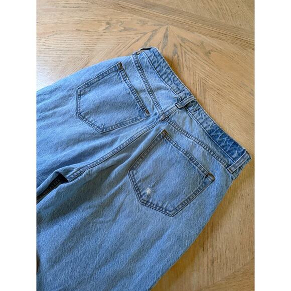 Abercrombie and fitch high rise loose jeans drapery rigid size 6 curve love fit - Picture 9 of 9